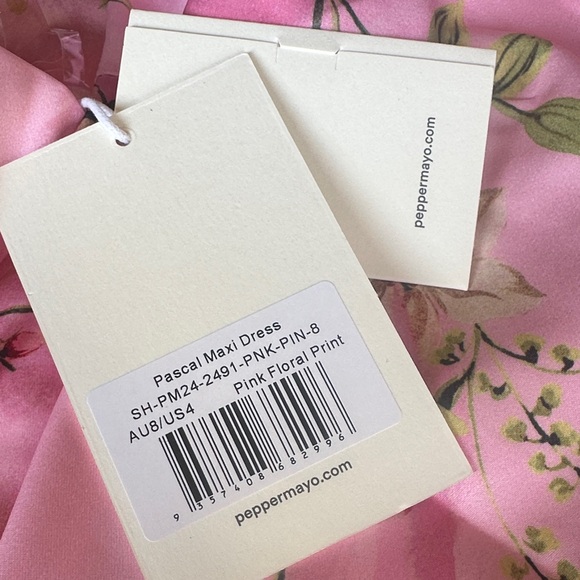 Peppermayo Pink Floral Maxi Dress - Picture 5 of 5